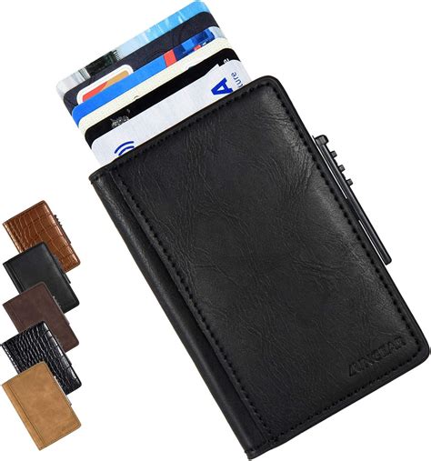 amazon.com men's rfid blocker premium credit card holder wallets|Amazon.com: Rfid Blocking Credit Card Holder.